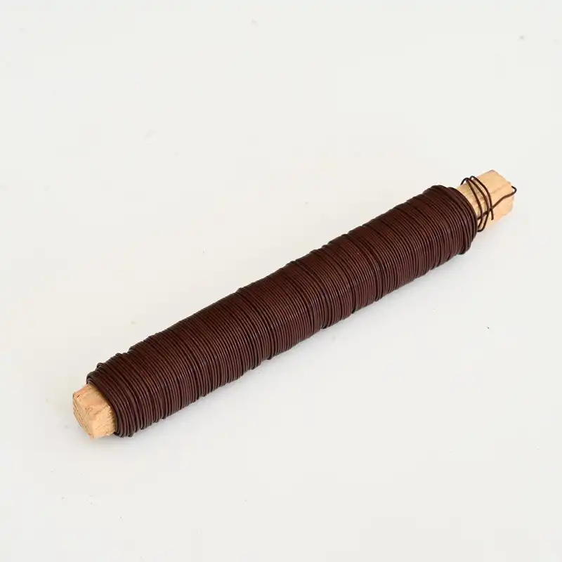 one-brown-florist-wire-on-wooden-stick-1
